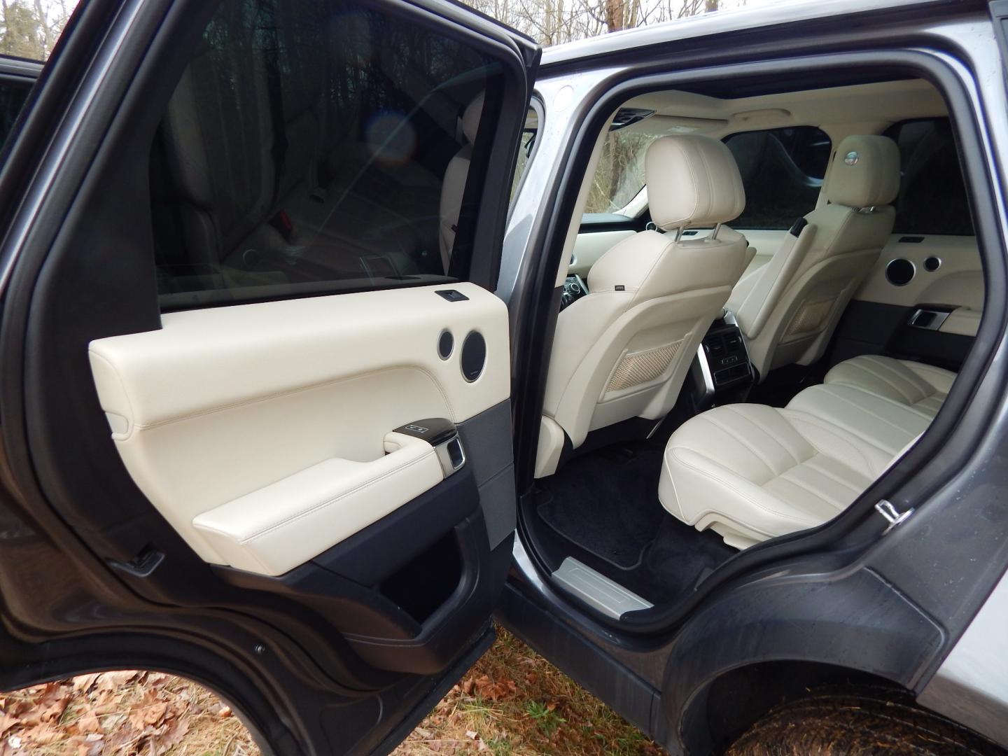 2016 Corris Grey /Ivory Leather Land Rover Range Rover Sport Supercharged Dynamic (SALWR2EF9GA) with an 5.0 liter Supercharged V8 engine, 8 speed auto w/paddle shift transmission, located at 6528 Lower York Road, New Hope, PA, 18938, (215) 862-9555, 40.358707, -74.977882 - Here for sale is a very nice 2016 Land Rover Range Rover Sport Supercharged Dynamic package. Under the hood is a strong running 5.0 liter supercharged V8 putting out 510 HP to the intelligent AWD system via a smooth shifting automatic transmission. Features include; Ivory leather interior, 2 maste - Photo#9